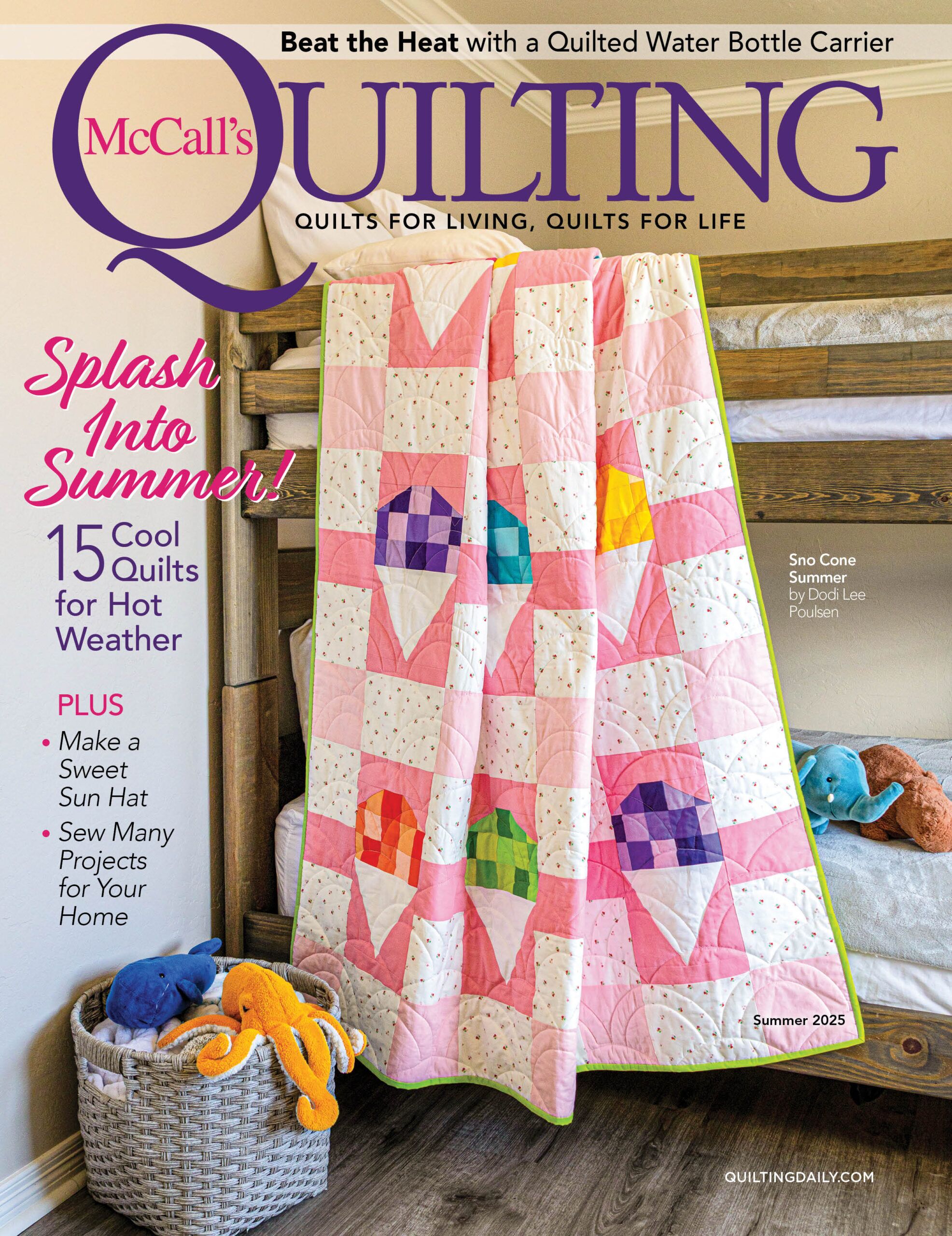 洋書 My Quilting Life 2024 Quilt Block of the Month: January - A Quilting Life